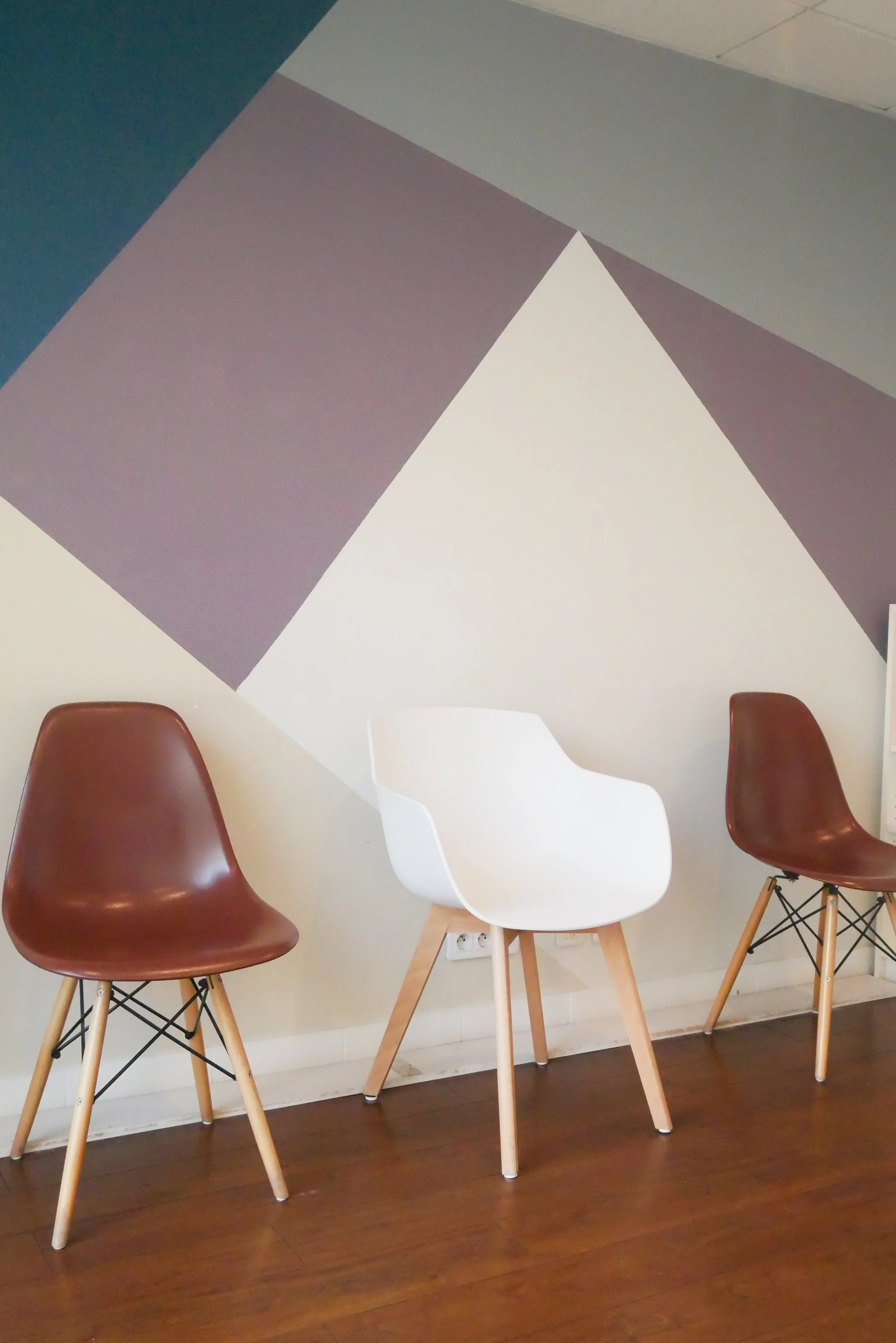 Salle d'attente du cabinet de kinésithérapie à Talence